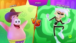 Patrick Arcade Mode with His Voice|Nickelodeon All-Star Brawl