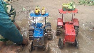 Mini Tractor Trolley || Tractor vs vishal || Mega Episode Tractor Trolley ||Nrt Toys||#tractorvideo
