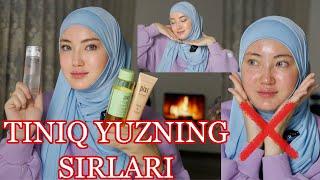 TINIQ YUZ SIRLARI • QIZLA BU VIDEONI ALBATTA KO’RING🩰 YUZ PARVARISHI‍️ENG FOYDALI VIDEO