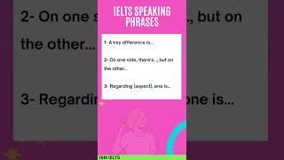 IELTS Speaking phrase #speakingtest #ielts