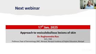 Live Webinar | General Approach to Inflammatory Dermatoses | IAPM Kerala Chapter | Dr. KP Aravindan