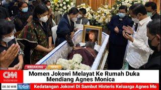 Melayat ke rumah Mendiang agnes monica Sikap Jokowi  Ramai Jadi Omongan