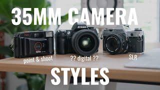 Film Photography | 3 Styles of 35mm Cameras for Beginners