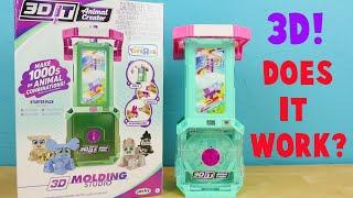3D IT Animal Creator 3D Molding Studio Toy Review - DIY Make Your Own Animals!