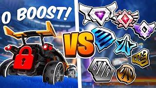 SSL ZONDER BOOST vs ELKE RANK in Rocket League (LASTIG) 