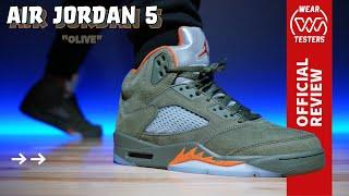 Air Jordan 5 Olive 2024