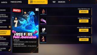  NUEVOS PUÑOS REGRESO INCUBADORA GRATIS  7 ANIVERSARIO FREEFIRE LATAM 