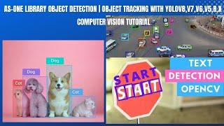 Object Detection and Tracking with AS-One Library & computer vision tutorial