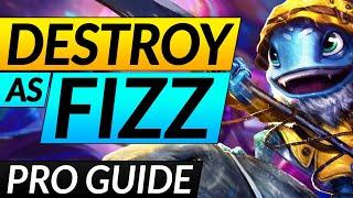 The ULTIMATE FIZZ Guide - SECRET Tricks, Combos and Builds YOU NEED - LoL Challenger Mid Tips