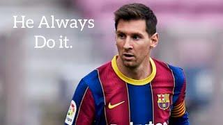 Lionel Messi Favourite Move to Get past Players.