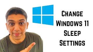 How to Change Windows 11 Sleep Settings