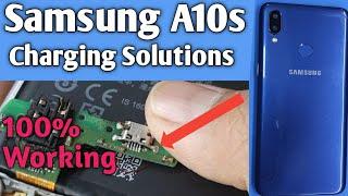 Samsung a10s charging problem solution/samsung a10s charging port replacement/charging error/slow