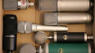 Condenser Vocal Mic Demo/Shootout (Neumann, Rode, Blue, Shure, Audio Technica)