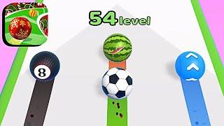 Level Up Balls ​- All Levels Gameplay Android,ios (Levels 206-211)