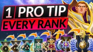 1 BEST TIP for EVERY RANK (Herald to Immortal) - BROKEN Tricks to Rank Up - Dota 2 Guide