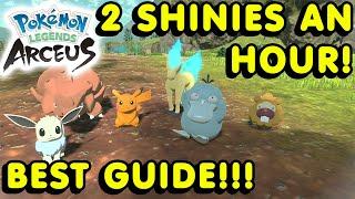 The FASTEST Way to get a Shiny Pokémon in Pokémon Legends Arceus!