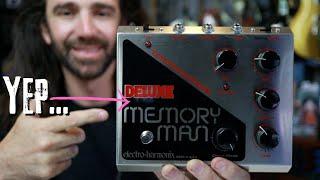 EHX Deluxe Memory Man - Best Delay Pedal Ever?