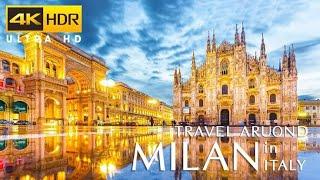 #Italy #Drone Milan Italy • Ultra HD 4K Videos (HDR) • Scenic Relaxation Film With Calming Music #14