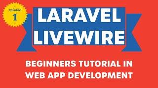 Laravel 11 with Livewire 3 & Bootstrap: Beginner Tutorial (Part 1)