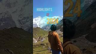 Highlights of 2024 #travel #vlog #youtube #love #trending #shorts #mountains #edit #transition #tour