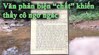 Những bài văn phản biện hay nhất bá đạo nhất #193