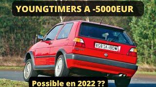 Youngtimer / classique  à moins de 5000 euros en 2022