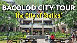 Downtown BACOLOD CITY - Walking TOUR | Walk from Capitol Park to Central Public Market | Philippines