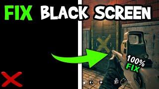 How To Fix Black Screen in Rainbow Six Siege (Easy Steps)