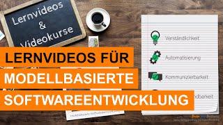 Modellbasierte Softwareentwicklung: Einsatzgebiete von Erklärvideos und Videokursen