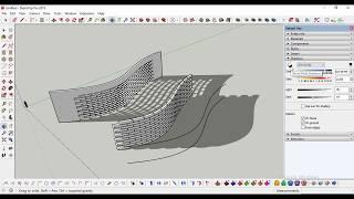 Parametric Brick Wall by SketchUp and Free plugins