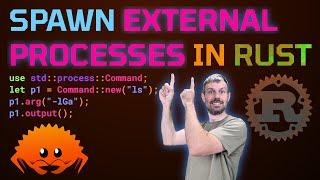 Spawn External Processes with Rust Standard Library  Rust Programming Tutorial for Developers