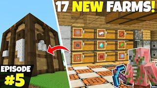 SO MANY NEW FARMS! Truly Bedrock Ep5! Minecraft 1.21 Let's Play