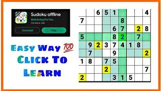 Learn How to solve sudoku in 6mins | #thelazybusygamer