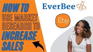 How to Use Market Research to Increase Etsy Sales #etsy #digitalproducts #marketresearch