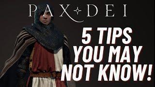 Pax Dei | 5 Useful Tips! + Hello!