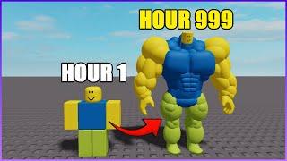 CAN YOU ARM WRESTLE FOR 1000 HOURS IN ROBLOX?