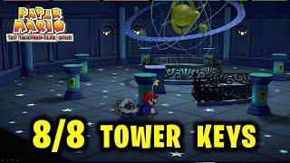 How to Get all 8 Tower Keys in Palace of Shadow | Paper Mario: The Thousand-Year Door