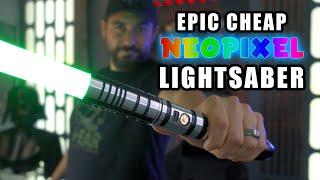 The Best Low-Cost Neopixel Lightsaber! PRICED UNDER $200 By NEOSABERS