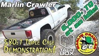 580:1 Triple Case Demonstration in a 3rd gen 2016 Toyota Tacoma