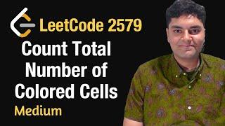 Count Total Number of Colored Cells - Leetcode 2579 - Python