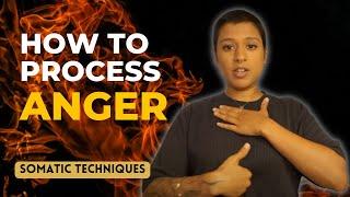 How to release ANGER from the body #SomaticTechniques