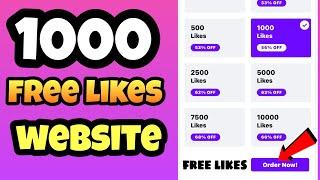 How to Increase Free TikTok Likes 2025 (Working) || 1000 Free TikTok Likes IN 2 Minutes