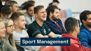 Sport Management | University of Chichester