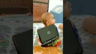 Palmtop,Laptop chalana aa gaya baby jaksh ko  दीदी ka hai khrab kr diya.. Subscribe, like, share