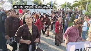 Ibadah Unduh-Unduh di GKJW Mojowarno 2023 diikuti oleh VG PDS GPIB Bethesda Sidoarjo