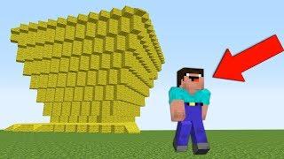 НУБ ПРОТИВ ЦУНАМИ ИЗ ЖЕЛТОЙ ШЕРСТИ В МАЙНКРАФТ КАК ВЫЖИТЬ НУБУ MINECRAFT ТРОЛЛИНГ ЛОВУШКА МУЛЬТИК