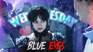 Wednesday Addams Hot Edit | Wednesday Dance status | Blue eyes x Wednesday Addams edit |Jenna Ortega