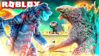 RPO MECHAGODZILLA vs GODZILLA 2021 in ROBLOX