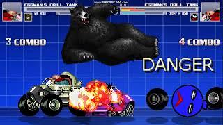 MUGEN Eggman's Drill Tank and Mr. Bear VS Zeeky Bomb and Eggman's Drill Tank