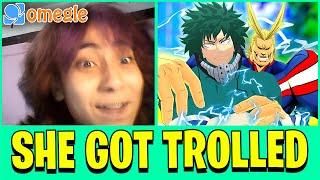 Omegle, but Deku and All Might TROLL PEOPLE... (VRChat VR)